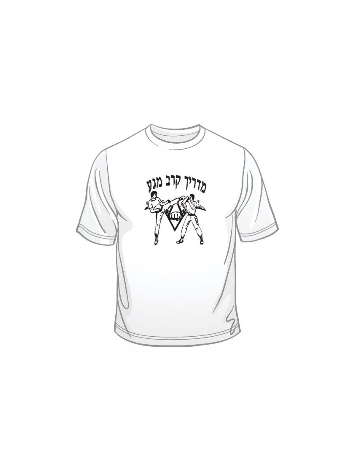 חולצת מדריך אומנויות לחימה קרב מגע | קרב מגע